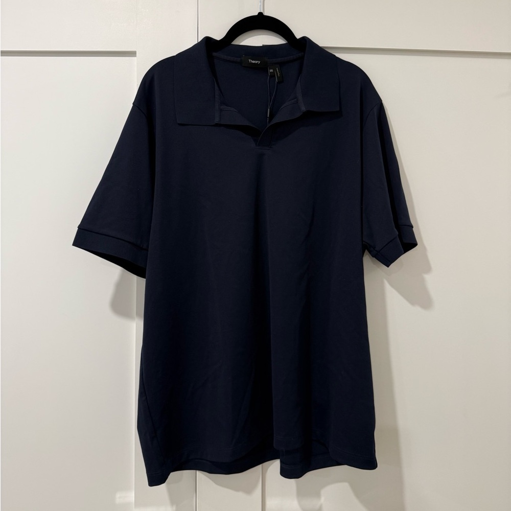 NWT Theory Men’s Navy Polo Shirt